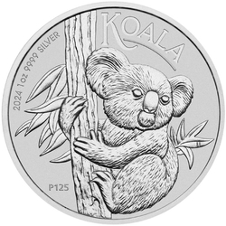 Koala 1 uncja Srebra 2024