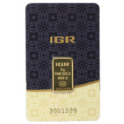 Sztabka IGR 5 gramów Złota LBMA
