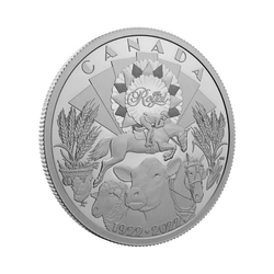 Canada: Moments to Hold - 100. rocznica Royal Agricultural Winter Fair 2 uncje Srebra 2022 Proof
