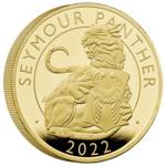 The Royal Tudor Beasts: Seymour Panther 5 uncji Złota 2022 Proof
