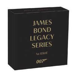 Tuvalu: James Bond Legacy 1st issue - Sean Connery kolorowany 1/4 uncji Złota 2022 Proof