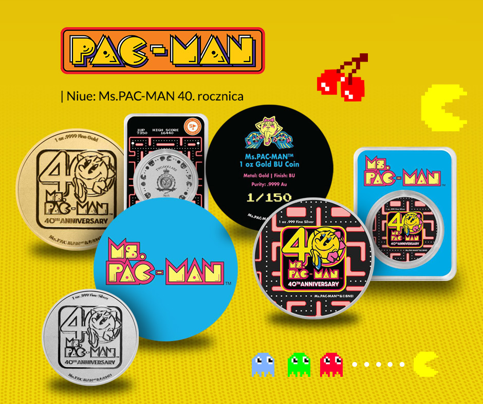 Niue: Ms.PAC-MAN 40. rocznica