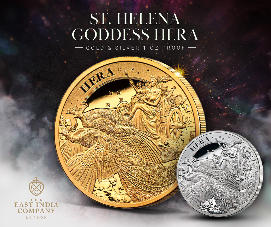 St Helena: Goddess - Hera and the Peacock