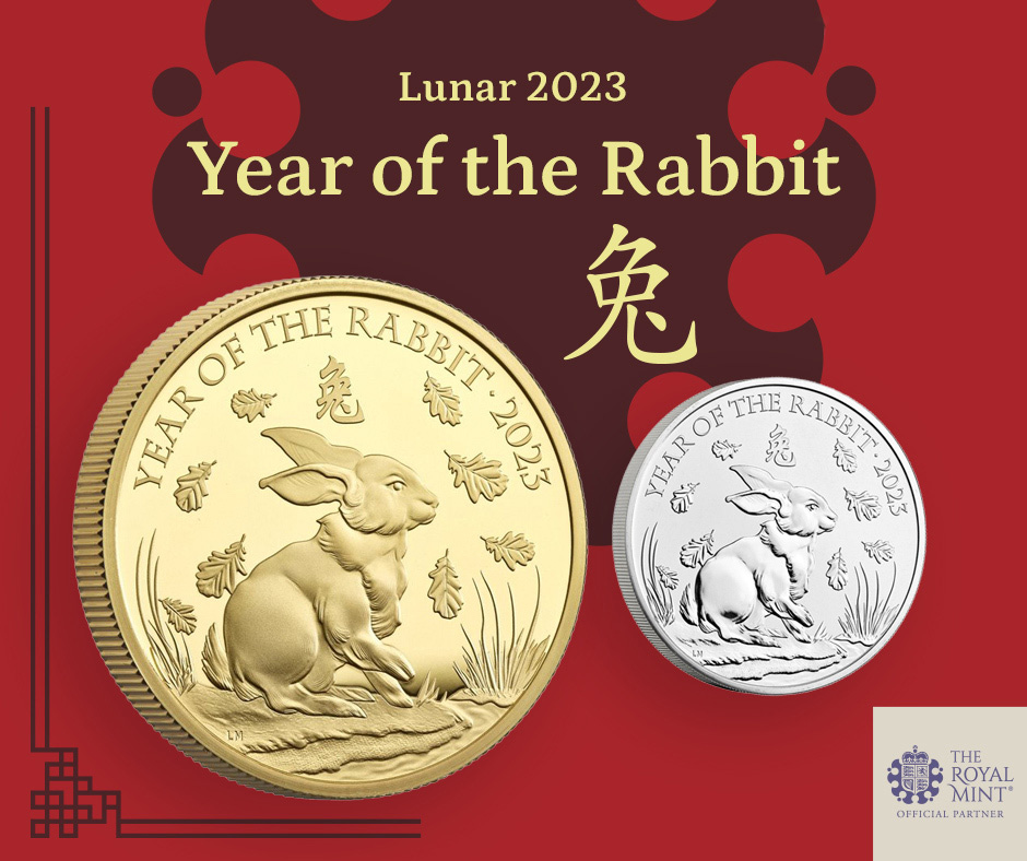 Royal Mint Lunar: Rok Królika  