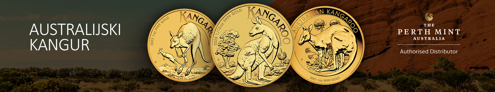 Australijski Kangur 1 uncja Złota 