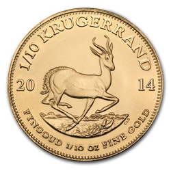 Krugerrand 1/10 uncji Złota 2014