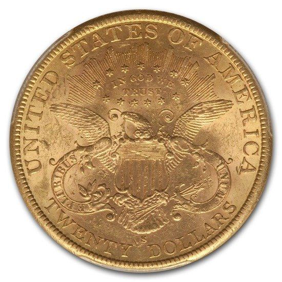 Liberty-S Double Eagle 20 Dollar 1887 Stan 2