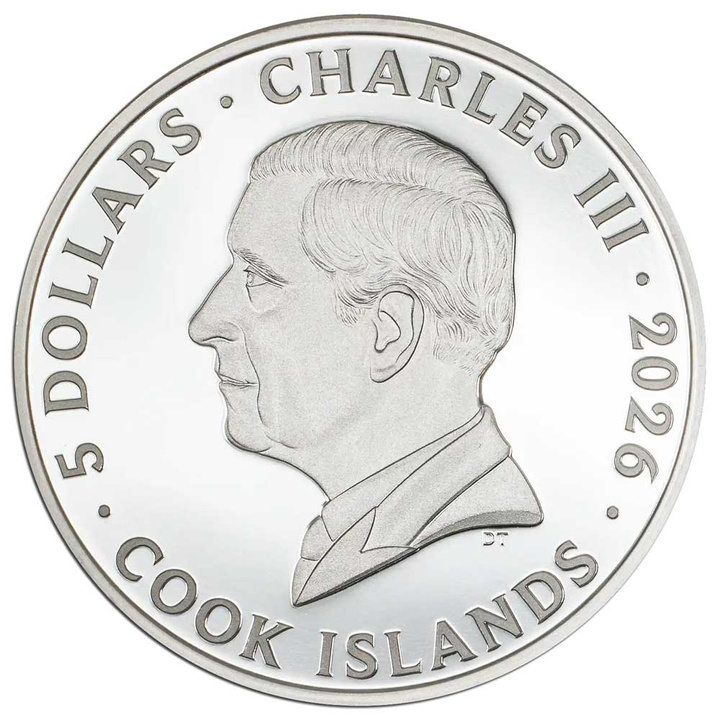 Cook Islands: Seven Deadly Sins – Gluttony kolorowany 1 uncja Srebra 2026 Proof