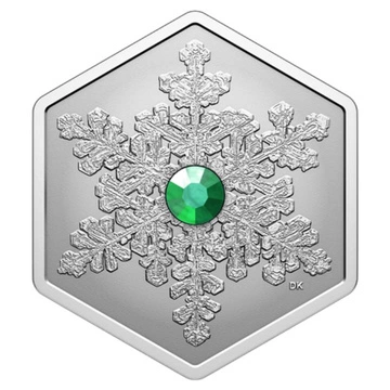 Canada: Snowflake 1 uncja Srebra 2025 Reverse Proof 