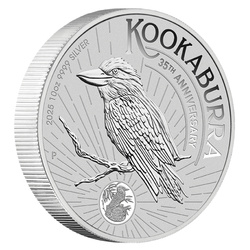 Kookaburra 10 uncji Srebra 2025