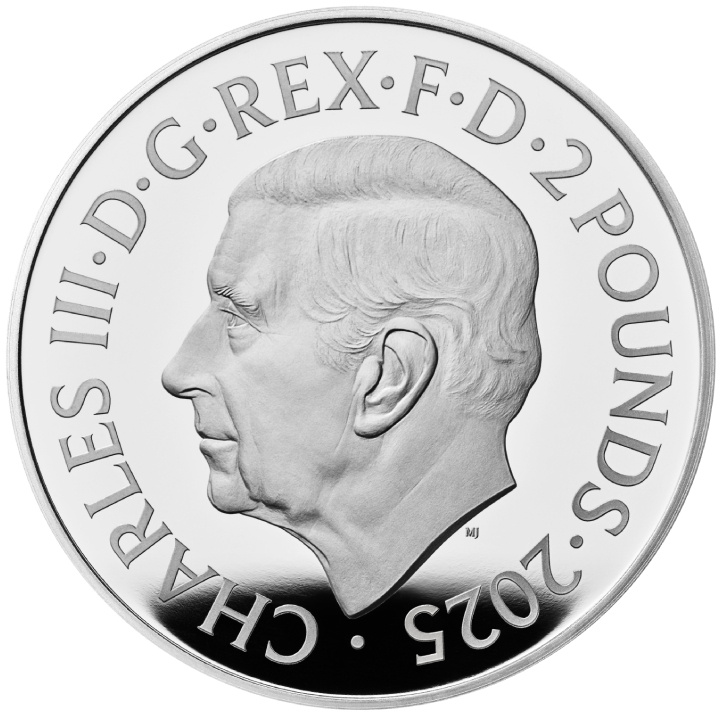 The Royal Tudor Beasts: The Queen's Panther 1 uncja Srebra 2025 Proof