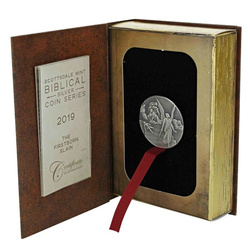 Niue: Biblical - The Firstborn Slain 2 uncje Srebra 2019 Proof Antiqued Coin