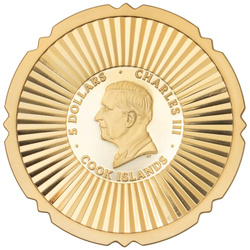 Cook Islands: Evergreen – Clover pozłacany 1 uncja Srebra 2025 Crystal Proof 