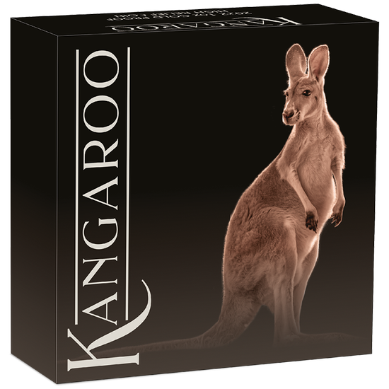Australijski Kangur 1 uncja Złota 2022 Proof High Relief