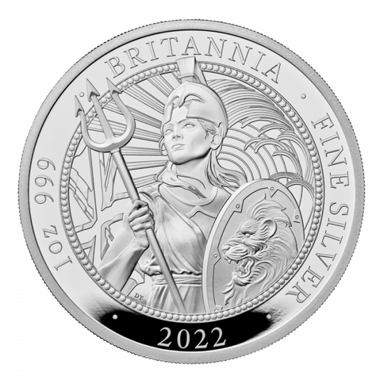 Zestaw 2 monet Britannia Srebro 2022 Proof