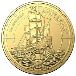 Pirate Queens: Anne Bonny 1 uncja Złota 2021