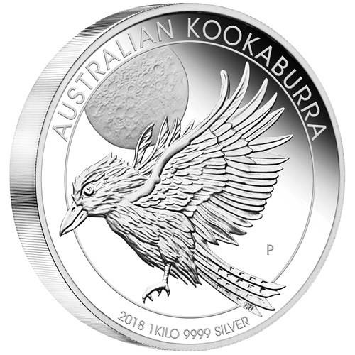 Kookaburra 1000 gramów Srebra 2018 Proof