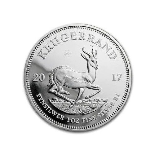 Krugerrand 3 uncje Srebra 2017 (50 rocznica)
