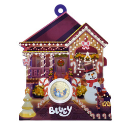 RAM: Bluey Christmas kolorowany 9 g Brązu Aluminiowego 2025