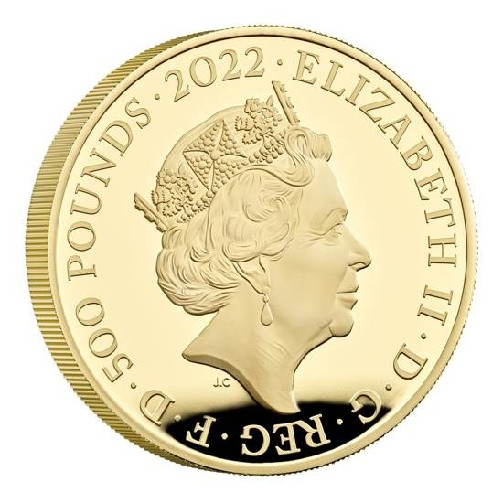 The 40th Birthday of HRH The Duke of Cambridge 5 uncji Złota 2022 Proof