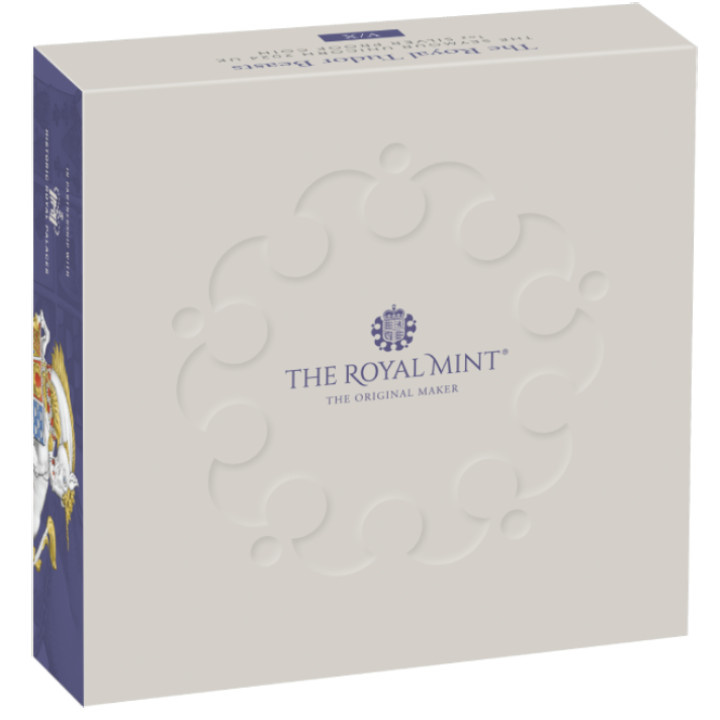 The Royal Tudor Beasts: The Seymour Unicorn 1 uncja Srebra 2024 Proof