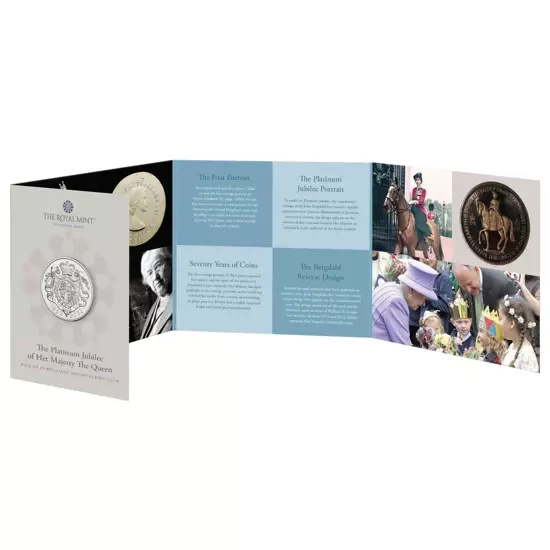 The Platinum Jubilee of Her Majesty The Queen Miedzionikiel £5 2022