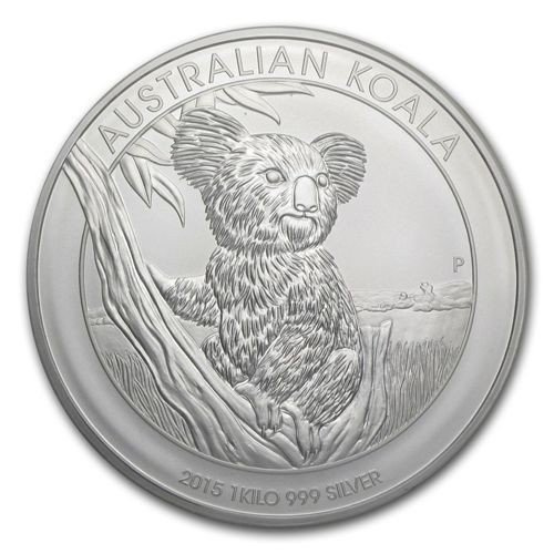 Koala 1000 gramów Srebra 2015