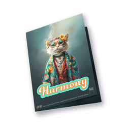 Sztabka The Holy Land Mint - Human Cats - Harmony kolorowana 1 uncja Srebra 2025 