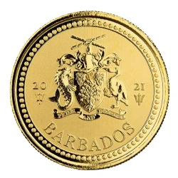 Barbados: Trident 1 uncja Złota 2021