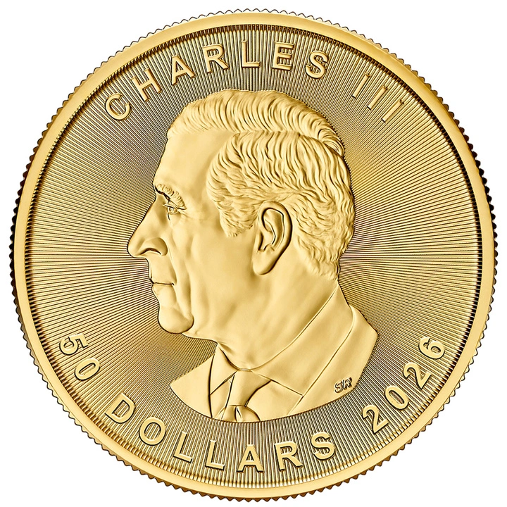 Kanadyjski Liść Klonowy 1 uncja Złota 2026