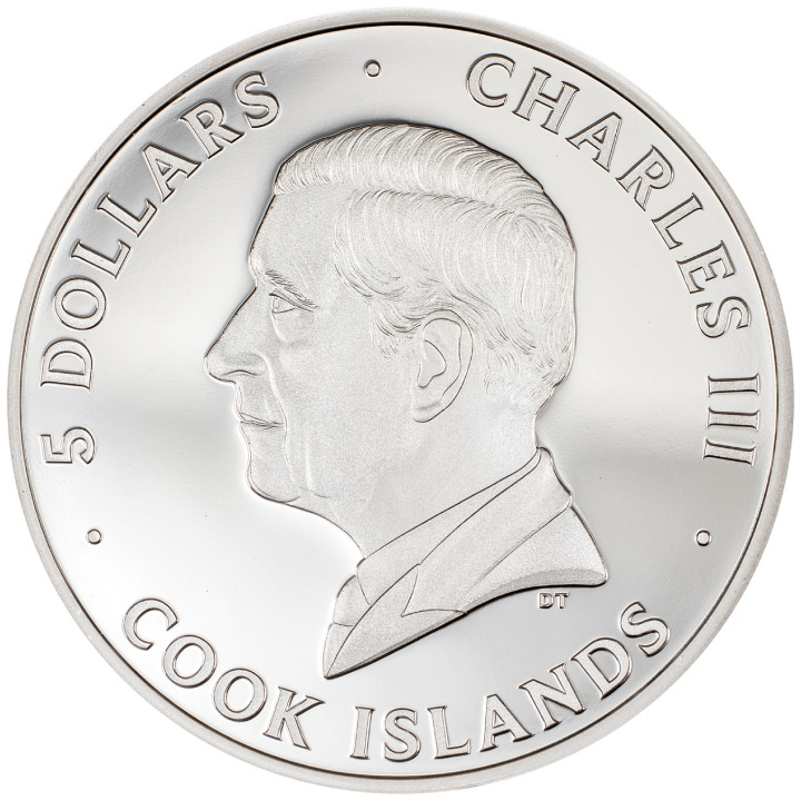 Cook Islands: Typefaces - Frankenstein 1 uncja Srebra 2023 Proof