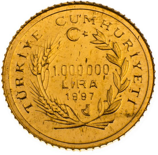 Krezus 1/25 uncji Złota 1997