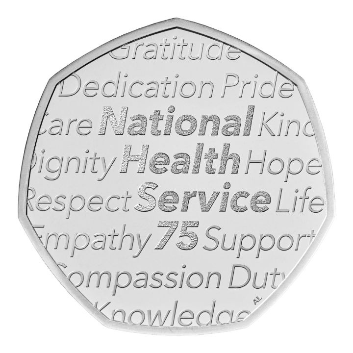 Zestaw 5 monet Wielka Brytania Miedzionikiel 2023 Commemorative Coin