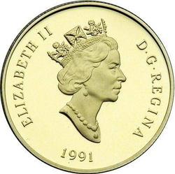 The Empress of India 1/4 uncji Złota 1991 Proof