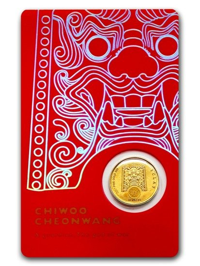 Chiwoo Cheonwang 1/10 uncji Złota 2017 (Czerwony)