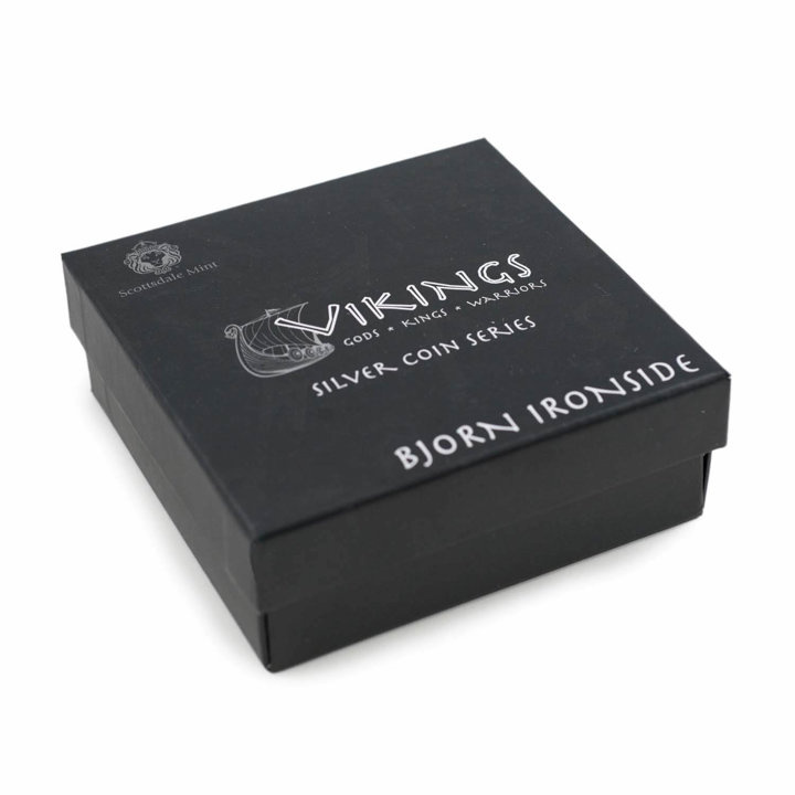 Niue: Vikings - Bjorn Ironside 2 uncje Srebra 2016 Proof Antiqued Coin