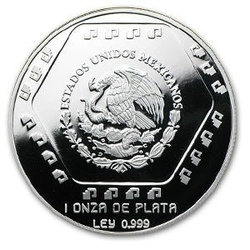 Seria Prekolumbijska: Dintel 26 1 uncja Srebra 1994 Proof