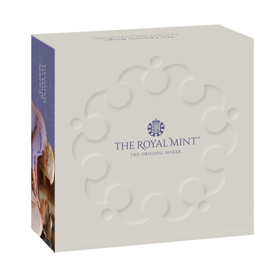 The Queen's Reign Honours and Investitures Złoto £5 2022 Proof