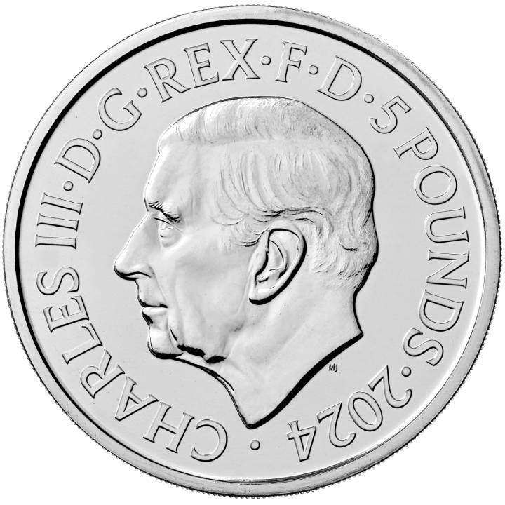 Myths & Legends: Robin Hood £5 Miedzionikiel 2024