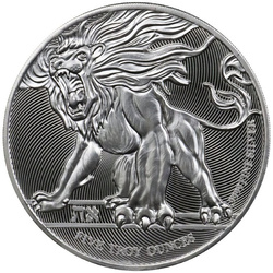 Niue: Roaring Lion of Judah 1 uncja Srebra 2019