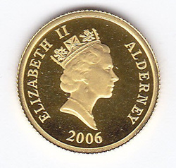 William Shakespeare 1/25 uncji Złota 2006 Proof