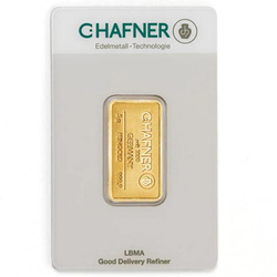 Sztabka Złota 5 g C Hafner