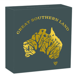 Australia: Great Southern Land kolorowany 1 uncja Srebra 2025 Proof