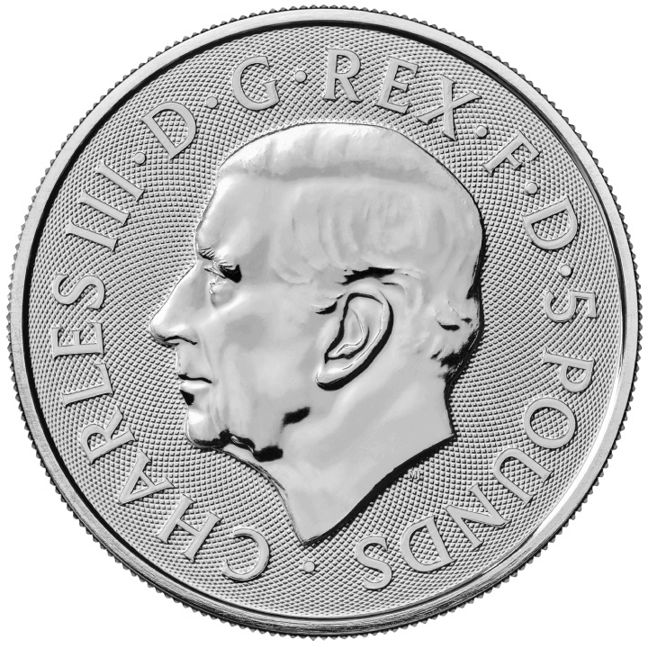 The Royal Tudor Beasts: The Bull of Clarence 2 uncje Srebra 2023