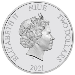 Niue: DC Comics - Batman 1 uncja Srebra 2021