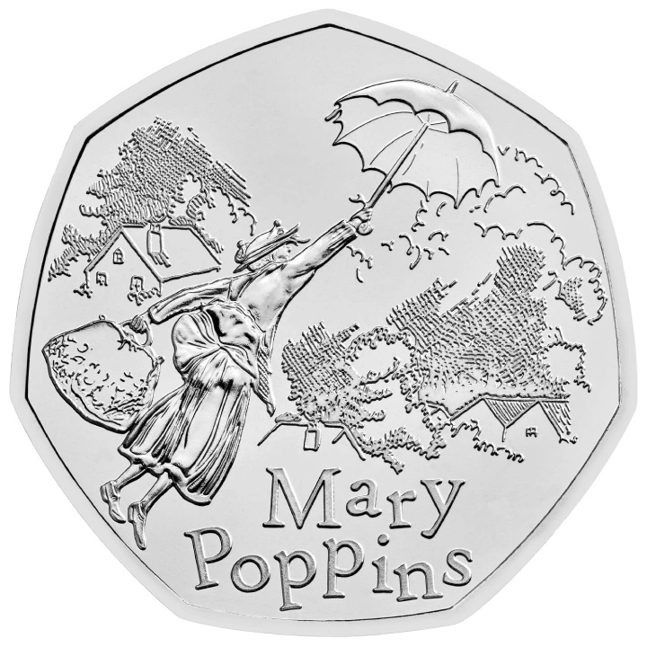 Mary Poppins 50p Miedzionikiel 2025
