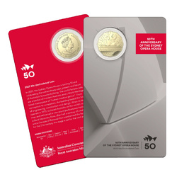 RAM: 50th Anniversary of the Sydney Opera House 50c Brąz Aluminiowy 2023
