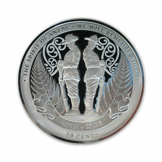 The Spirit of Anzac Premium 1 uncja Srebra 2015 Proof
