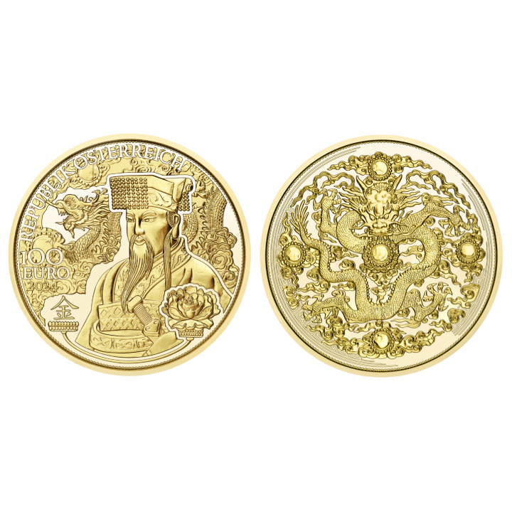 The Gold of China 100 Euro Złoto 2024 Proof