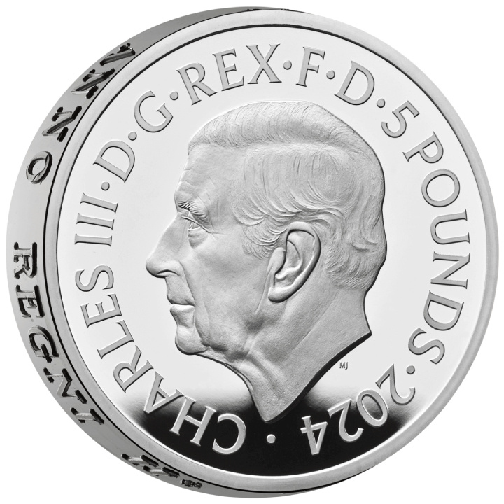 Great Engravers - Benedetto Pistrucci St George and the Dragon 2 uncje Srebra 2024 Proof